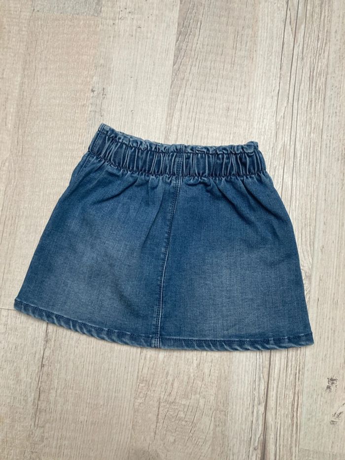 Jupe en jean bleue 24 mois - photo numéro 2