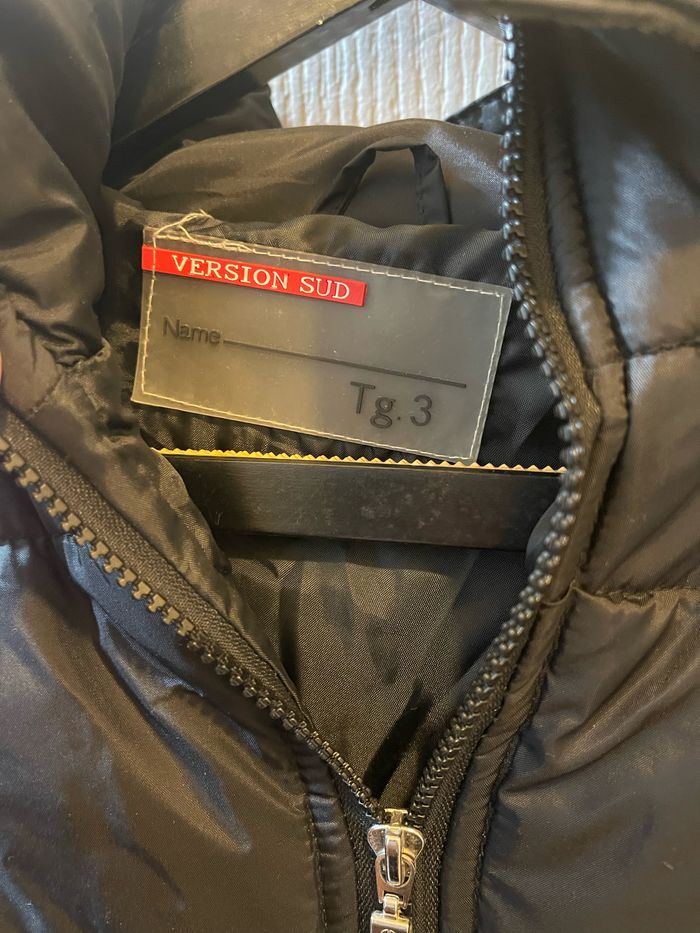 Manteau long T3 noir doudoune - photo numéro 2