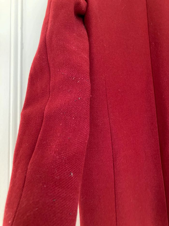 Manteau bordeaux Zara XS - photo numéro 7