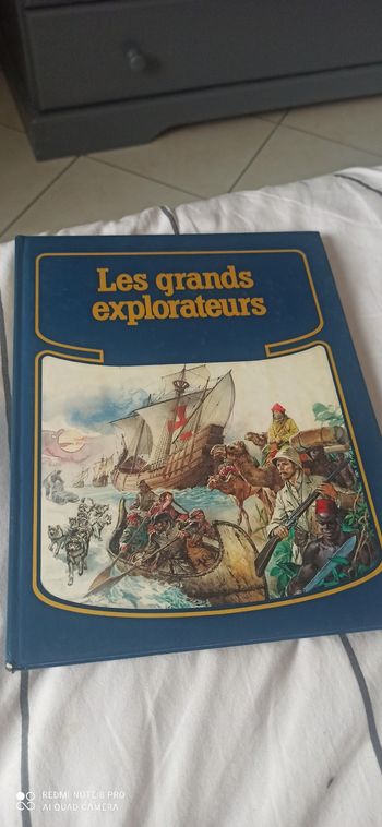 Livre les grands explorateurs