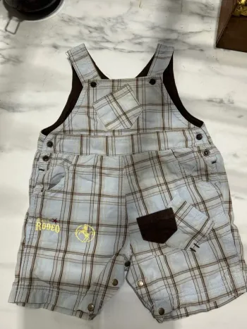 Salopette short