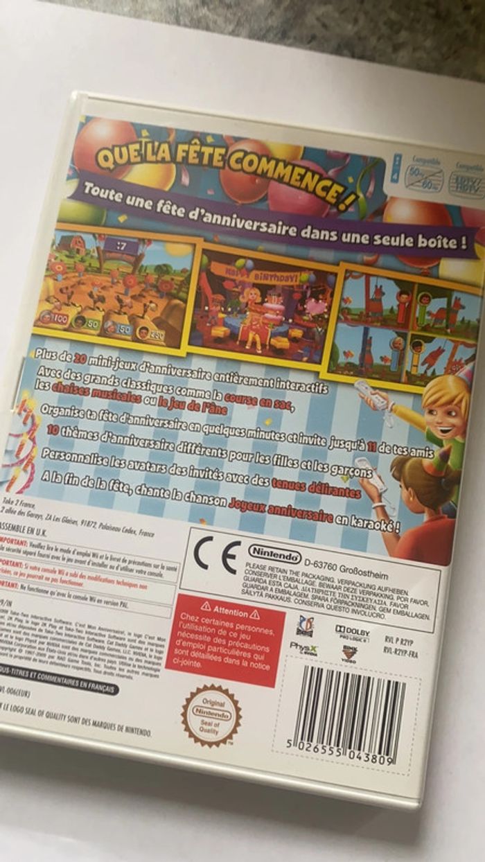 c’est mon anniversaire wii - photo numéro 3