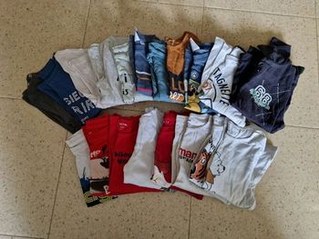 Lot de Haut à Manche Longue