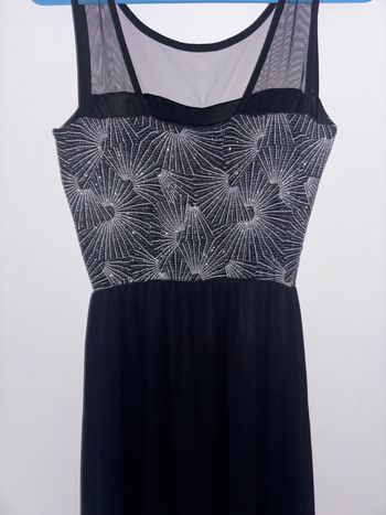 Magnifique robe longue noire élégante – Parfaite soirées / événements