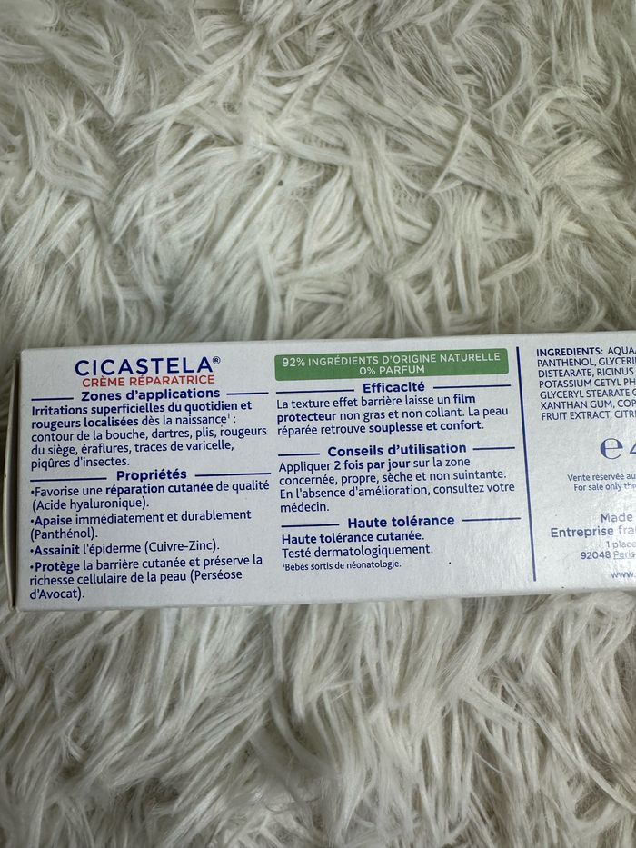 mustela cicastela crème réparatrice