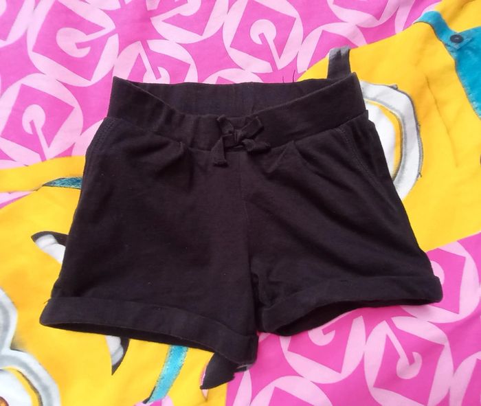 Short noir Palomino 110 cm