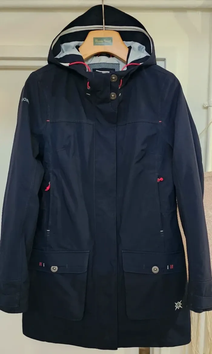 Imper Parka Trench Déperlant Tribord Taille 42 - photo numéro 5