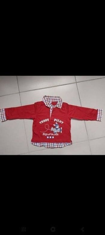 Polo manche longue 23 mois
