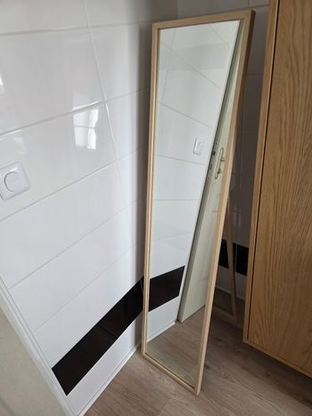 Miroir psyché coloris chêne