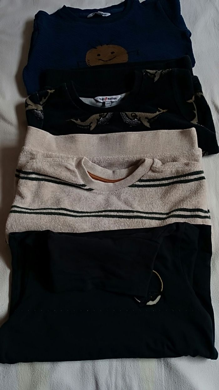 Lot de pulls garçons