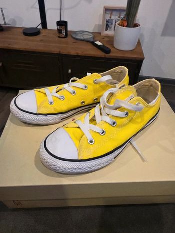 Converse femme jaune