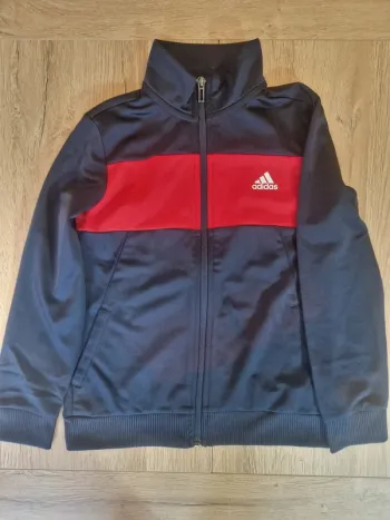 Veste zippée Adidas garçon 7 / 8 ans