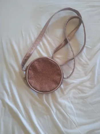 Sac Fille Rose Paillettes