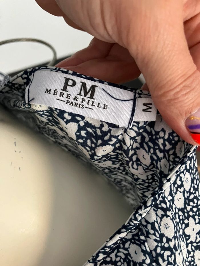 Robe fluide fleuri taille M . PM mère & fille - photo numéro 6