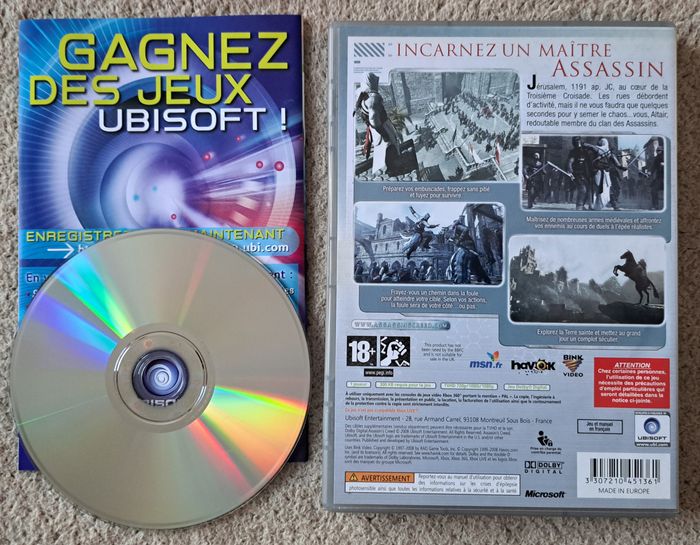 🎮 Assassin's Creed Microsoft Xbox 360 - photo numéro 3