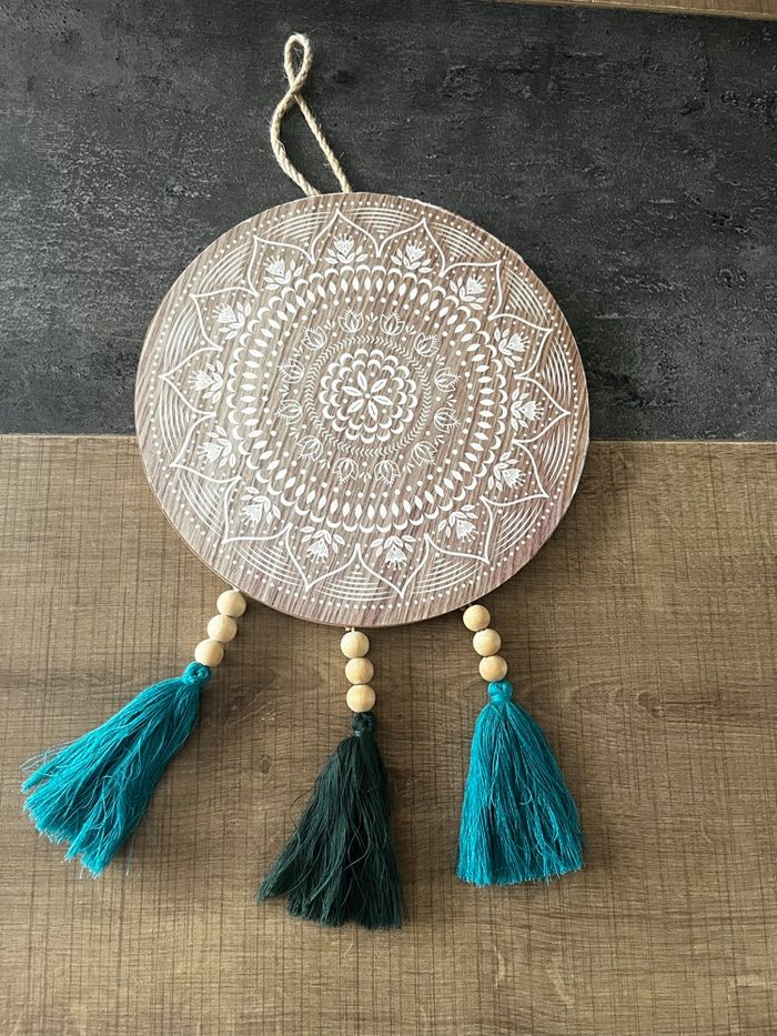 Suspension en bois bohème - photo numéro 4