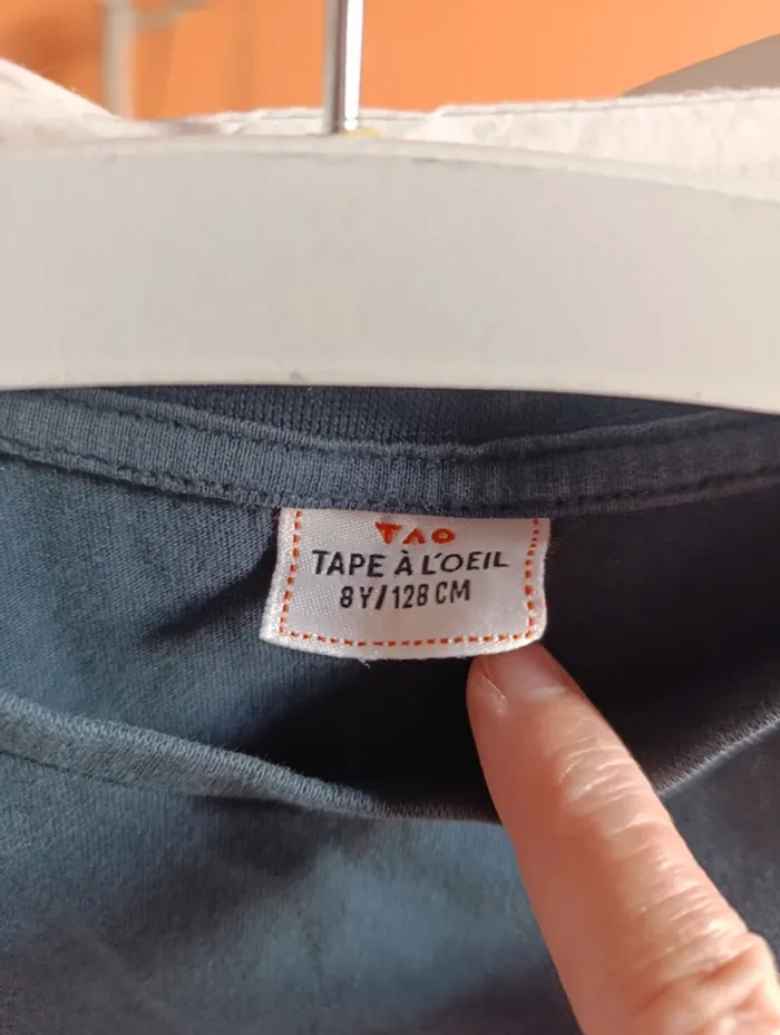 Tee-shirt manches longues, tape à l'oeil, 8 ans - photo numéro 2