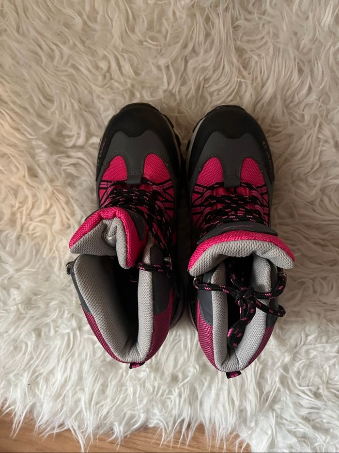 Chaussures de marche montantes fille rose T35 TREKTEC  TBE 🥾 - photo numéro 8