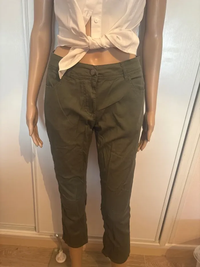 🛑panta-court kaki🛑taille44