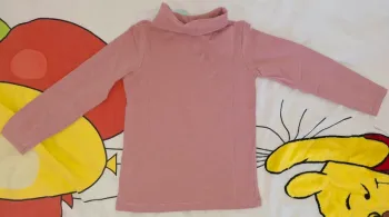 Tee-shirt manches longues avec col 4 ans