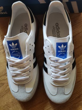 Basket Adidas samba compensées noir taille 38