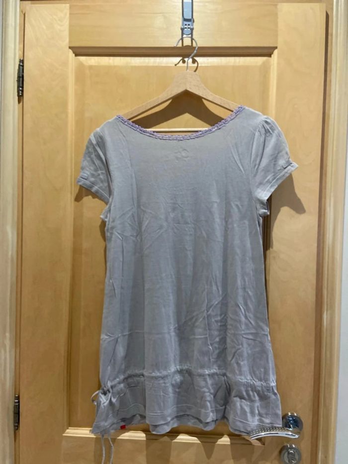 Tunique EDC grise et violette - photo numéro 2