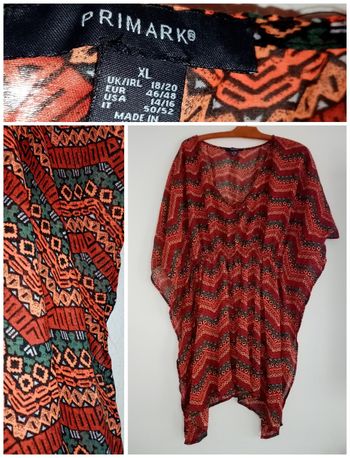 XL primark robe été légère sans manche avec élastique à la taille /Excellent état