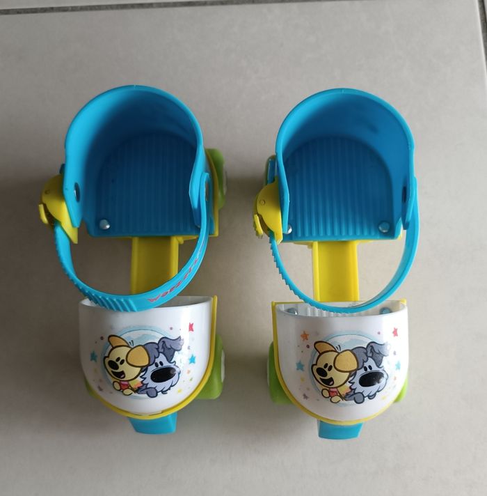 Mes premiers patins à roulettes
