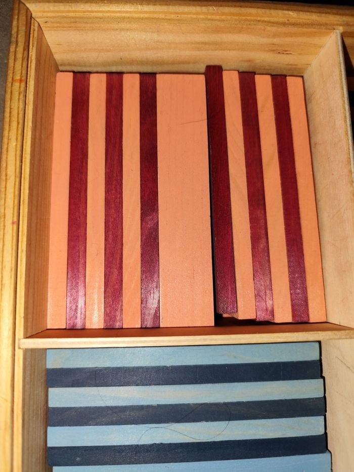 Kapla coffret octocolor de 100 planches multicolore jeu en bois - photo numéro 3