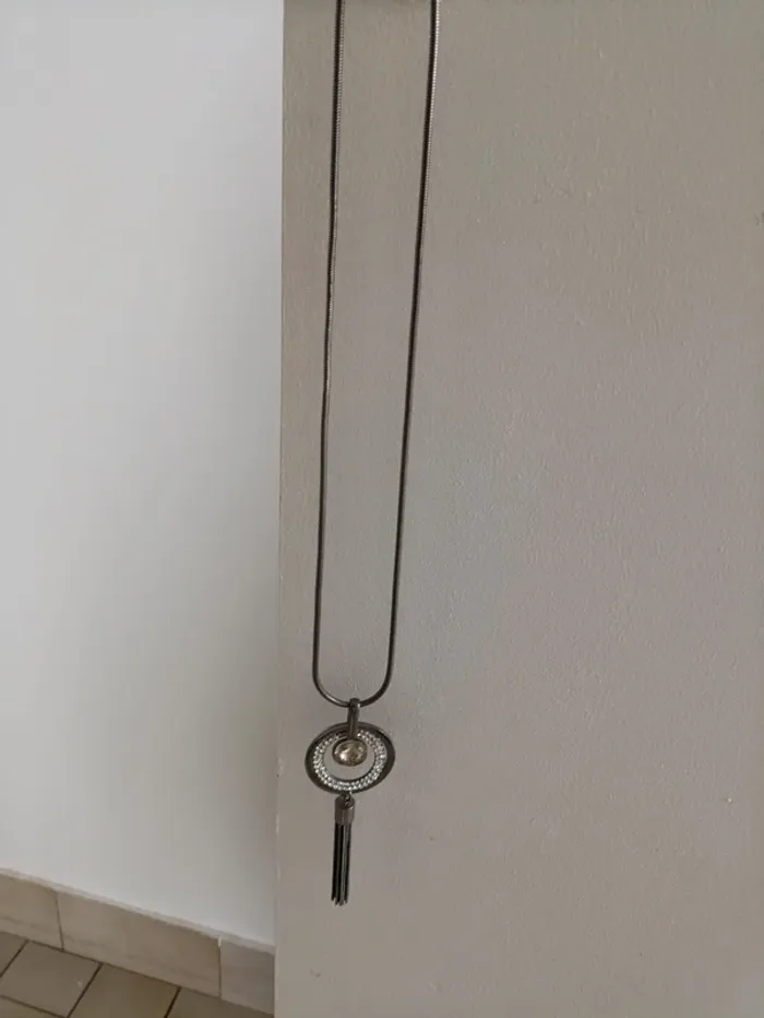 Pendentif métal argenté - photo numéro 5