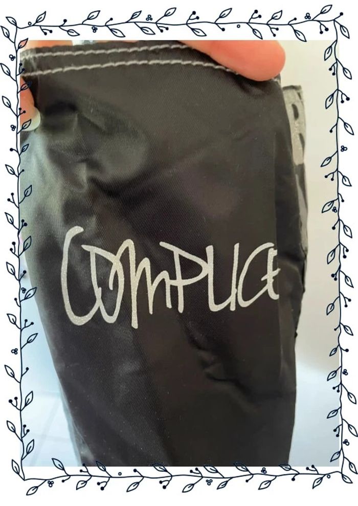 Sac en toile Complices noir à motifs - photo numéro 7