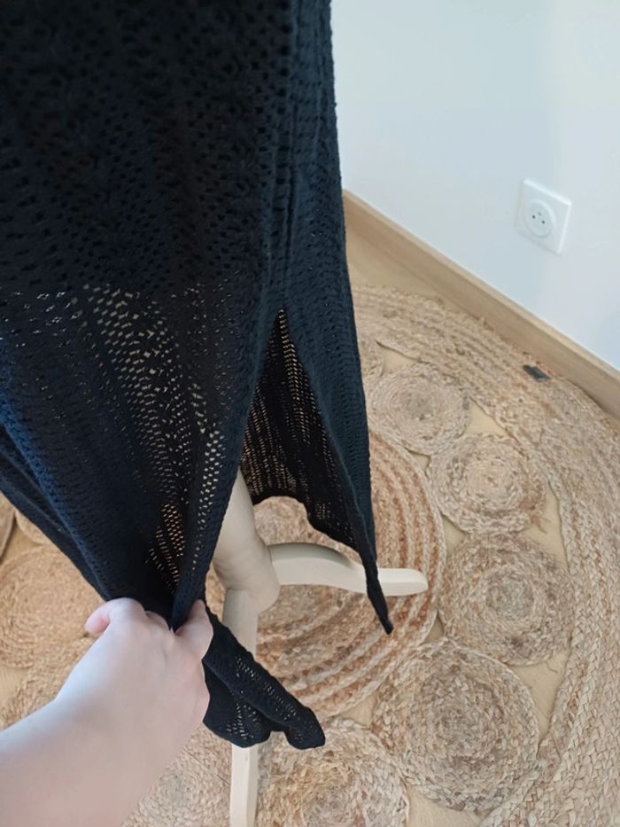 Robe longue noire neuve en dentelle Daphnea taille S 36 - photo numéro 5