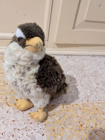 Peluche aigle 