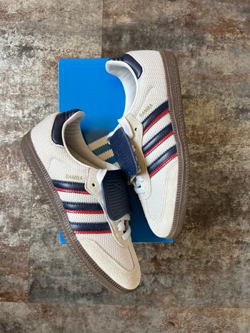 Adidas samba Lt - Crystal White (White Blue / Blanc Bleu) - Neuf - 36.5