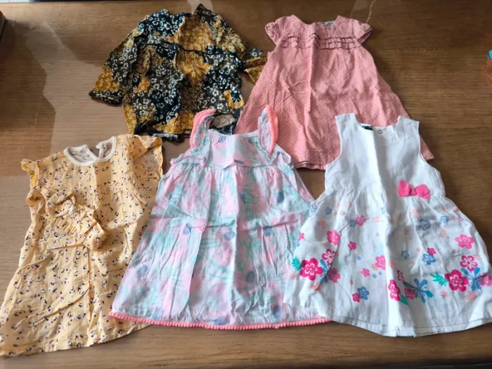 Lot vêtements fille 12 mois été - photo numéro 3
