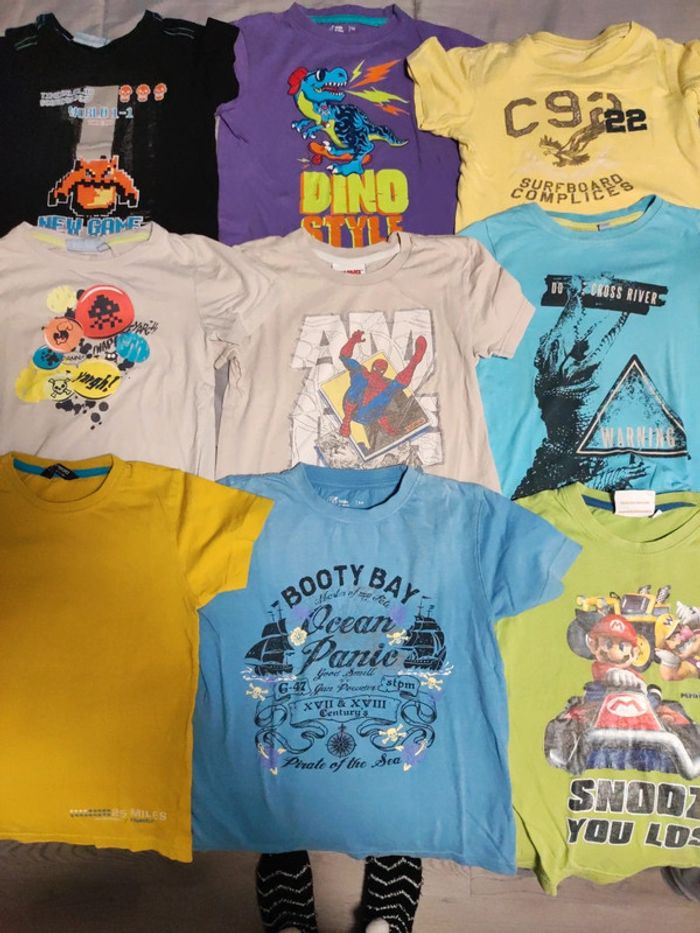 Lot tee-shirts MC