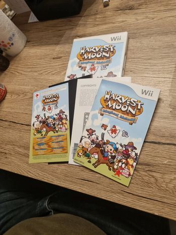 harvest moon magical melody sur nintendo wii complet avec code nintendo non gratter