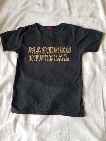 Tee shirt enfant noir