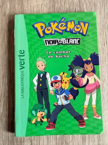 Livre Pokémon Édition Noir et Blanc – « Le Combat de Sacha » – N°3