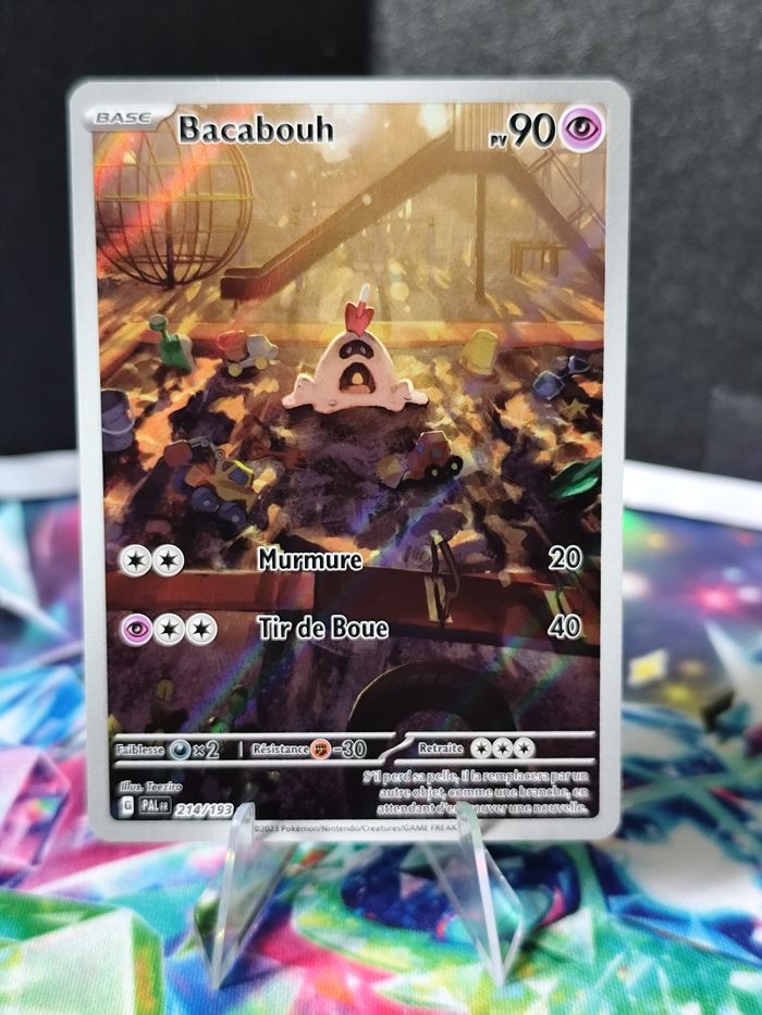 Carte pokémon neuve 🇨🇵 Bacabouh 214/193 Évolution à Paldéa