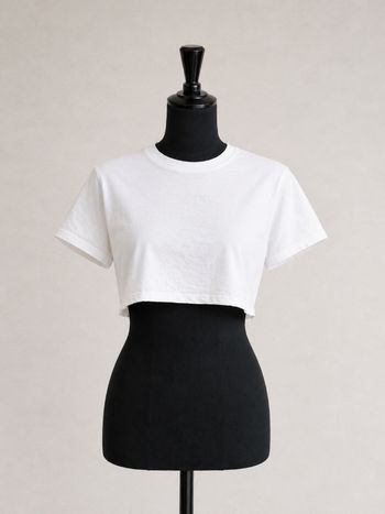 Top court blanc FSBN femme Taille 34