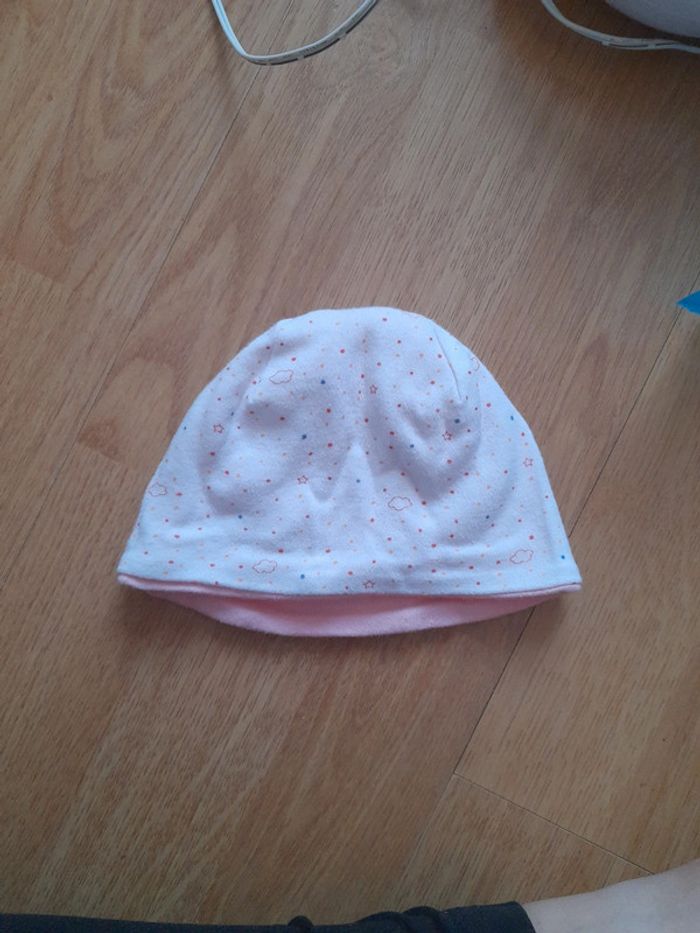 Bonnet naissance grain de blé taille 41