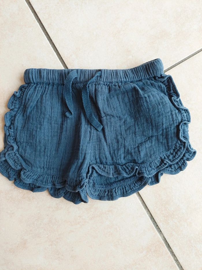 Short gaze de coton 9 mois