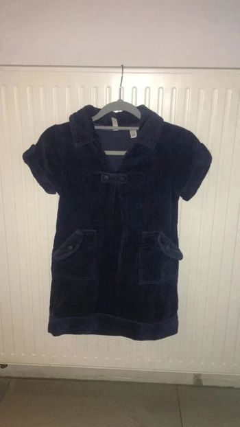 Robe velours côtelé