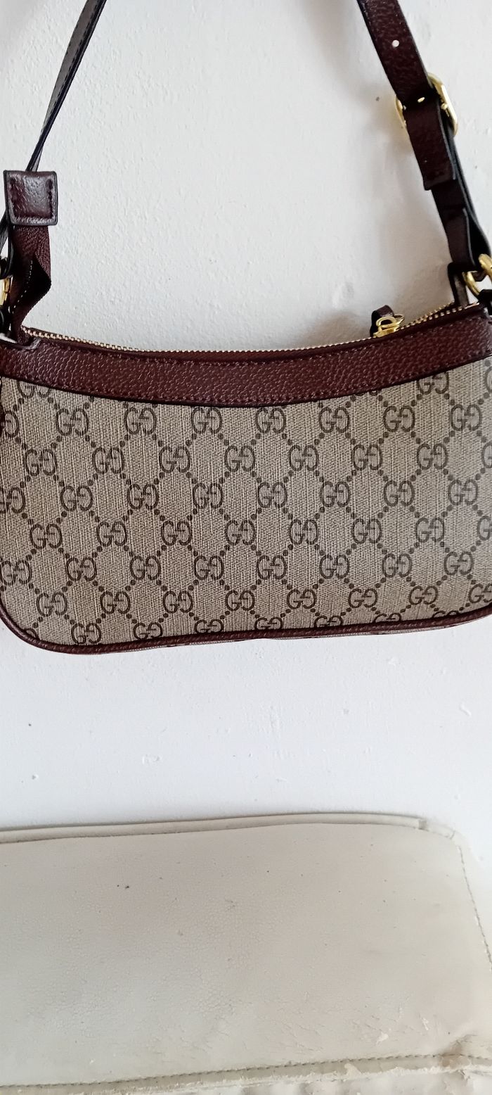 Sac à main en toile  gucci  GG - photo numéro 2