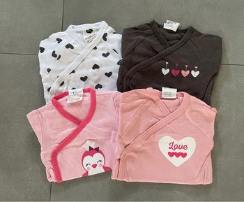 Lot 4 bodies BBF - 6mois