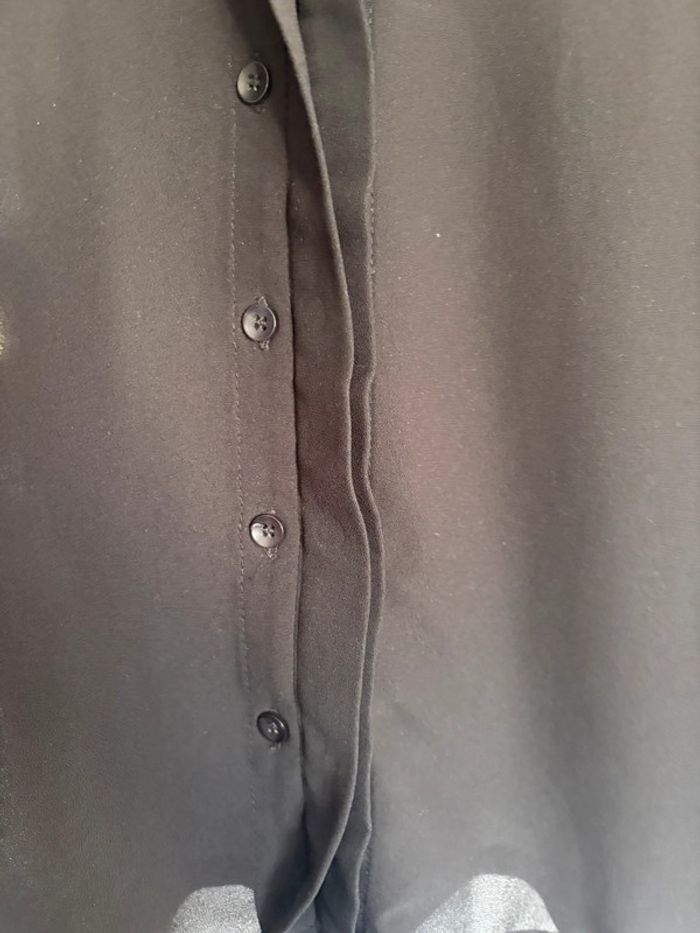 Blouse noire Lynn Adler taille L - photo numéro 5