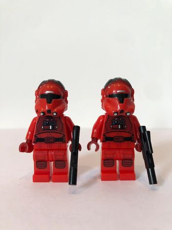 Figurine type lego Major Vonreg Stormtroopers. Star Wars