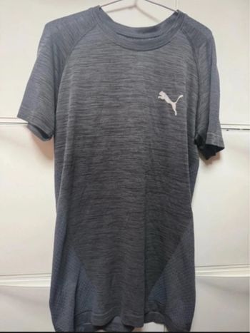 T-shirt puma gris noir taille S