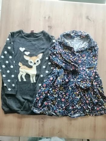Lot robes 5/6ans